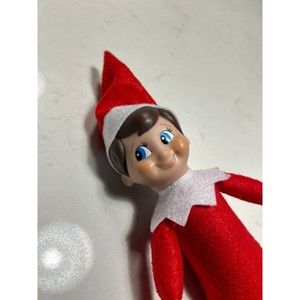 Elf On The shelf boy - brown hair blue eyes